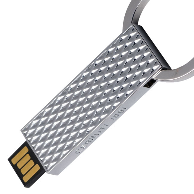 Stick uri USB cu breloc Cerruti Steel NAU326