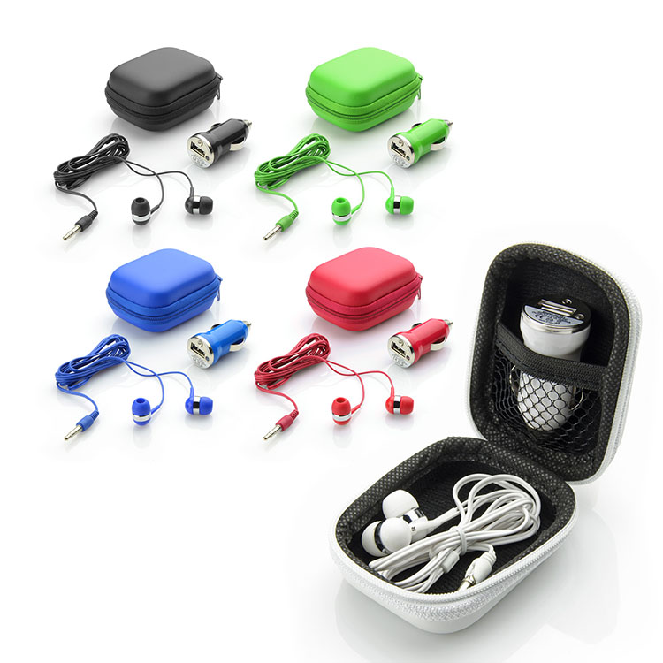casti audio cu incarcator auto 09038