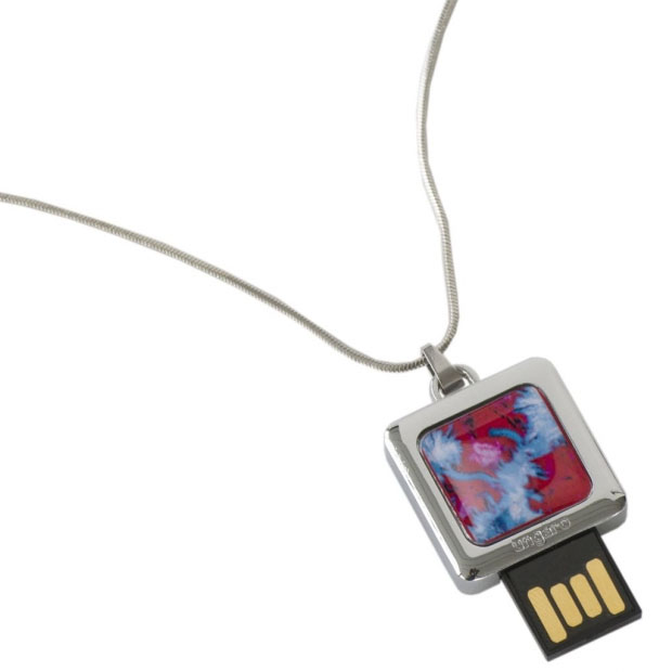 colier cu pandantiv USB 4GB Ungaro UAU341 Fiamma