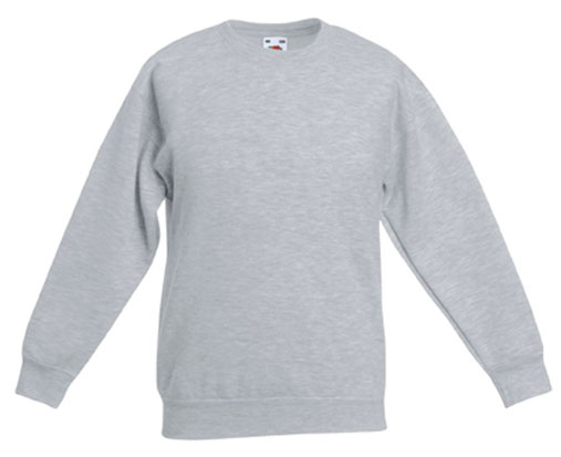 62 041 94 Bluze_promotionale_pentru_copii_gri Kids Set In Sweat Fruit of the Loom