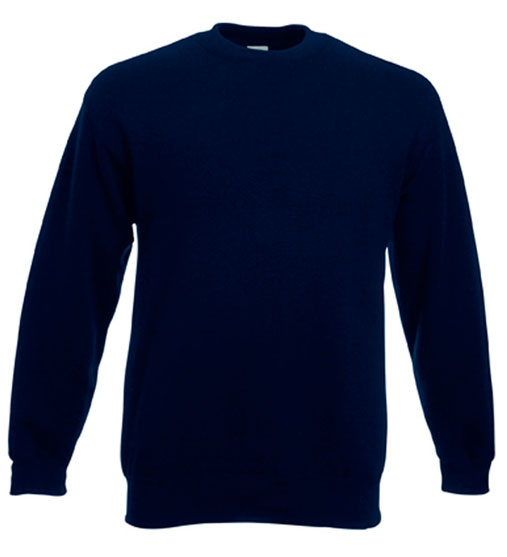 62 041 AZ Bluze_promotionale_pentru_copii_albastre_inchis Kids Set In Sweat Fruit of the Loom