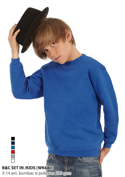 bluze promotionale de copii Set In Kids WK680