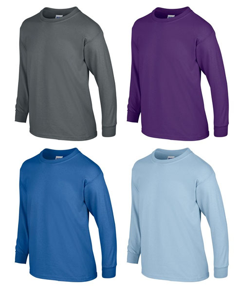 bluze pentru copii colorate Gildan 2400B
