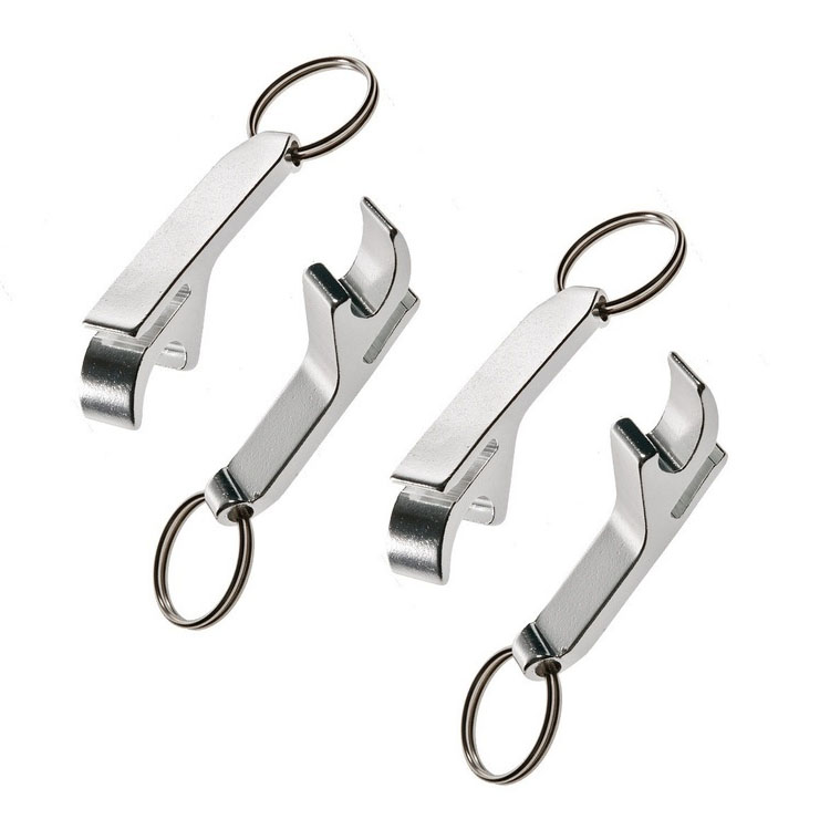 brelocuri metalice argintii cu desfacator de sticle R73720