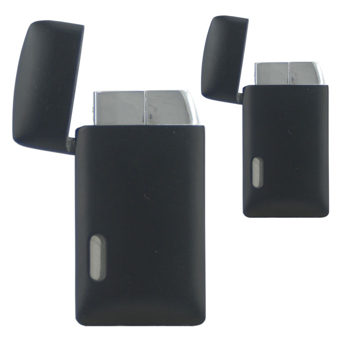 brichete metalice cu capac si flacara antivant 21162