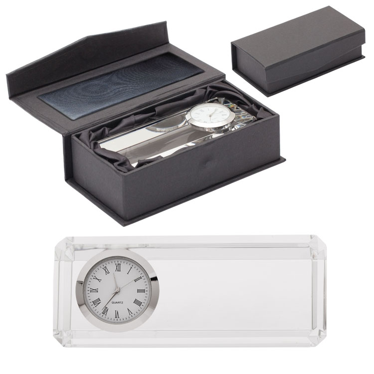 trofee din sticla cu ceas R22186