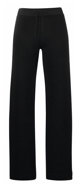 64 048 AZ Pantaloni_lungi_negri_de_dama Lady Fit Jog Pants Fruit of the Loom