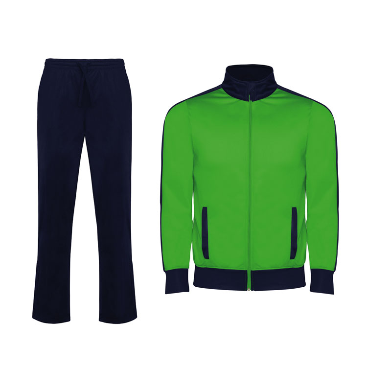 echipamente sport pantalon bleumarin si bluza verde Esparta CH0338 Roly