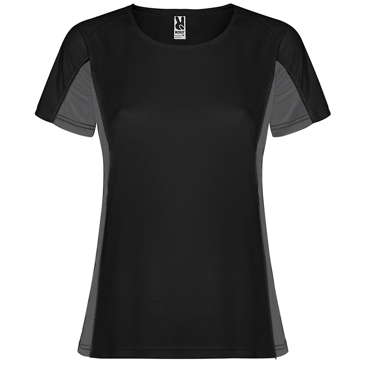 tricouri sport negre de dama Shanghai CA6648 Roly
