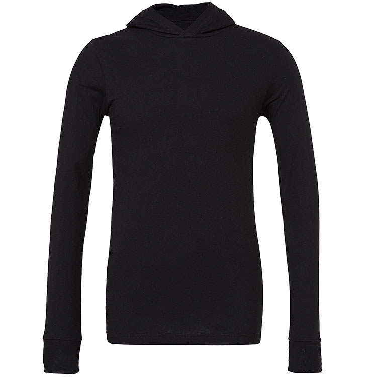 hanorace negre unisex subtiri 19606