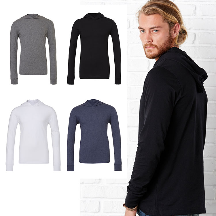 hanorace unisex cu gluga subtiri 19606