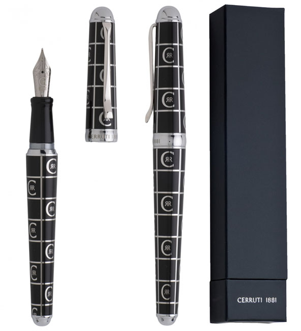 NSI3632 stilouri metalice de lux Cerruti 1881 Chessboard
