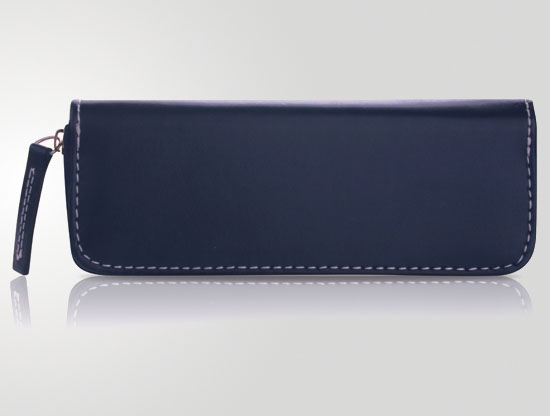 penare promotionale din imitatie de piele cu 2 instrumente de scris si rigla metalica B11826