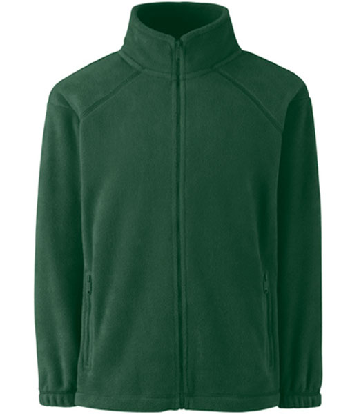 62 511 38 Jachete_promotionale_pentru_copii_verzi Kids Outdoor Fleece Fruit of the Loom