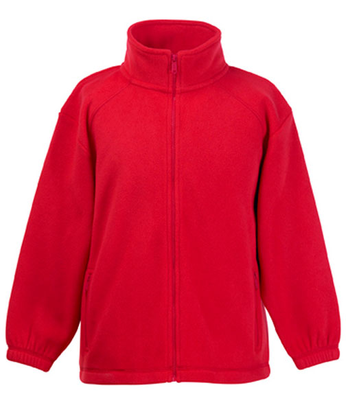 62 511 40 Jachete_promotionale_pentru_copii_rosii Kids Outdoor Fleece Fruit of the Loom
