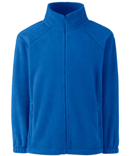 62 511 51 Jachete_promotionale_pentru_copii_albastre Kids Outdoor Fleece Fruit of the Loom