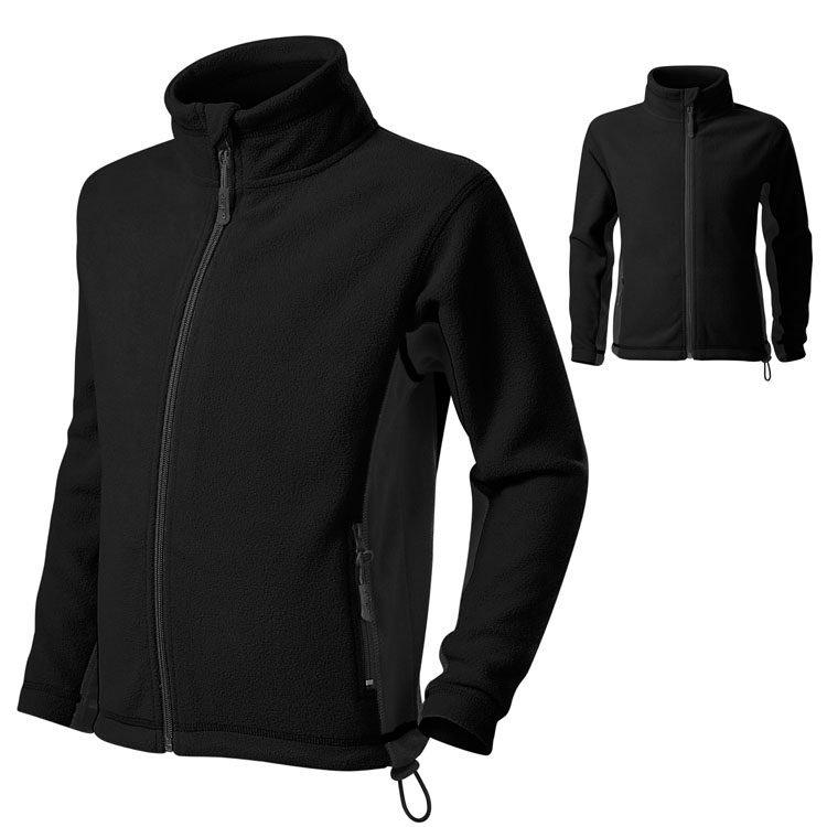 jachete fleece negre pentru copii AD529