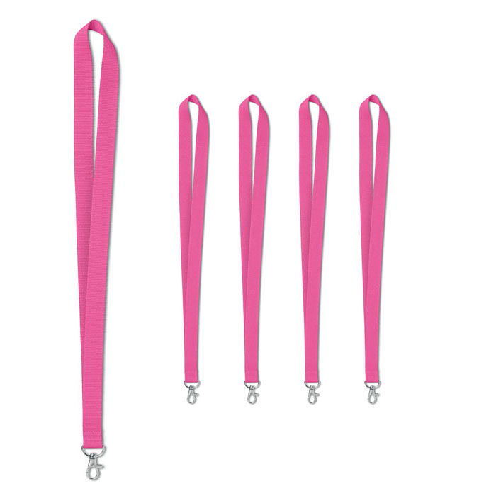 MO9058 lanyard uri roz promotionale