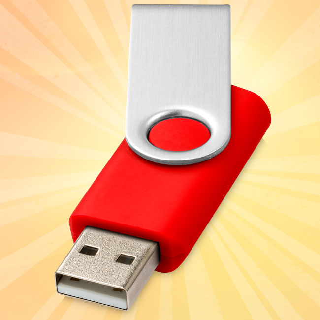 stickuri USB de 2GB rosii 12350404