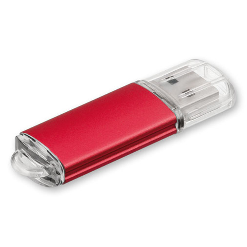 stickuri USB metalice rosii 45184