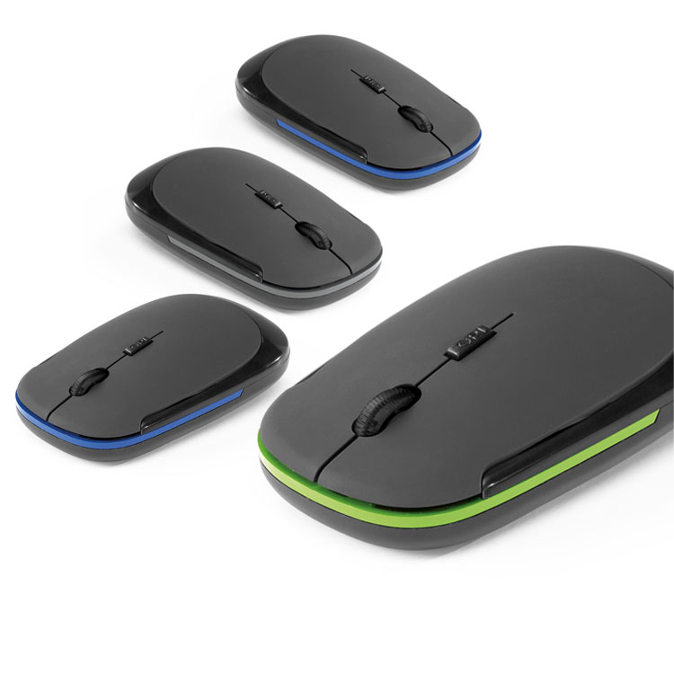 97398 mouse uri wireless cu suprafata cauciucata