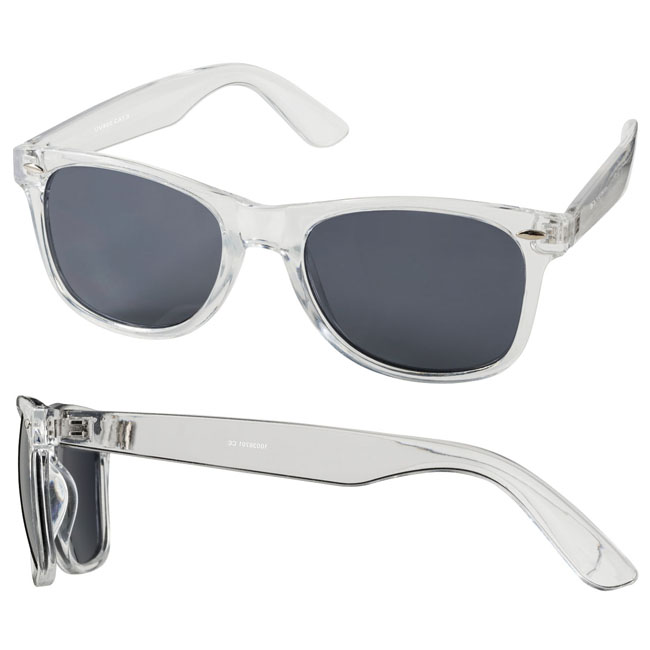 ochelari promotionali din plastic cu rama transparenta 10036701