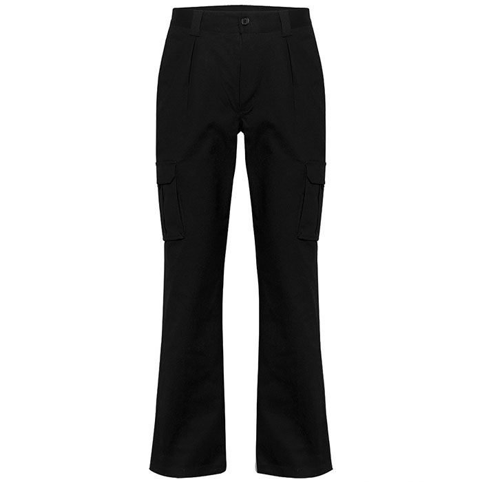 pantaloni de lucru negri cu buzunare PA9201 Roly