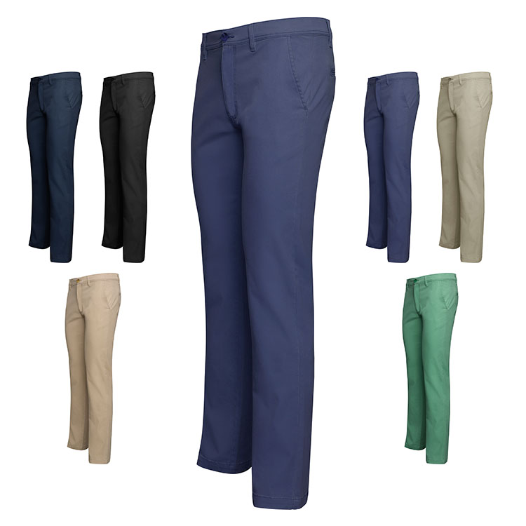 pantaloni lungi barbatesti albastri Roly Ritz 9106