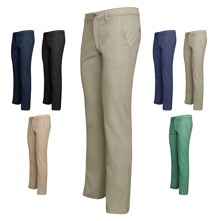 pantaloni lungi barbatesti bej Roly Ritz 9106