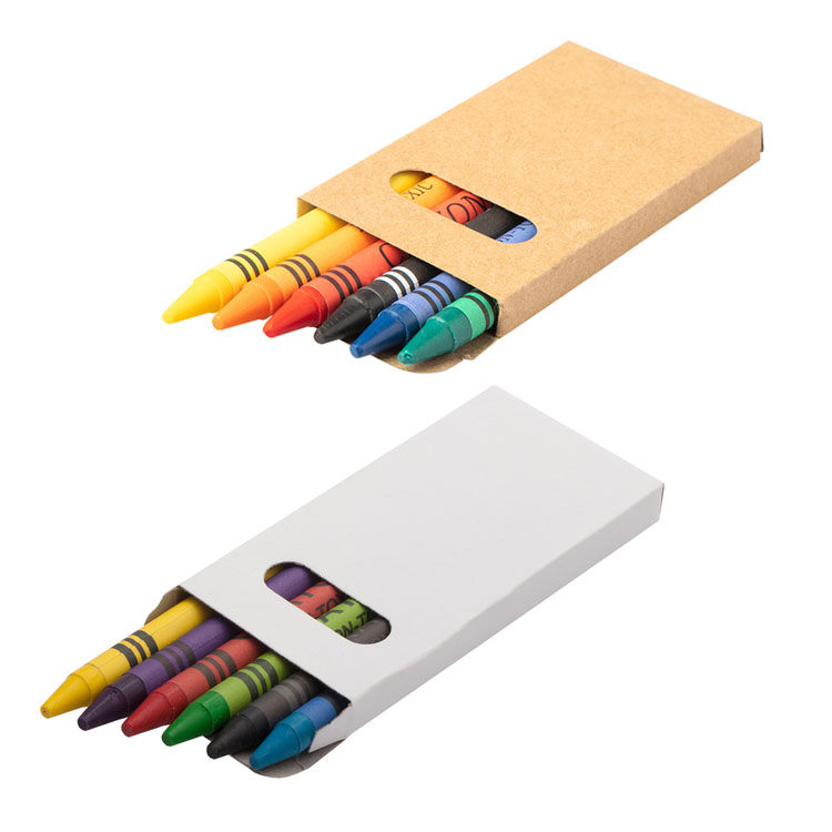 seturi de 6 creioane cerate colorate R73769