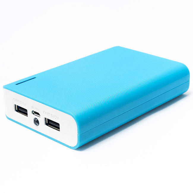 power bank albastru cu capacitate mare CM6075