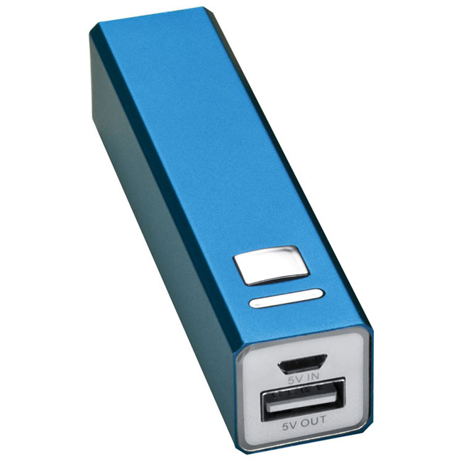 powerbank uri  metalice albastre 302904