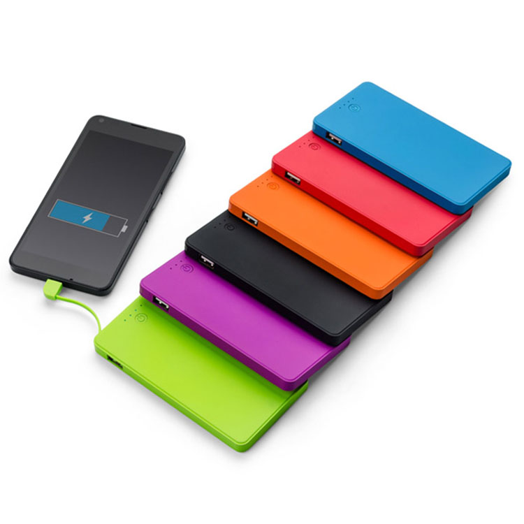 powerbankuri USB colorate cu capacitate de 4000 mAh 45092