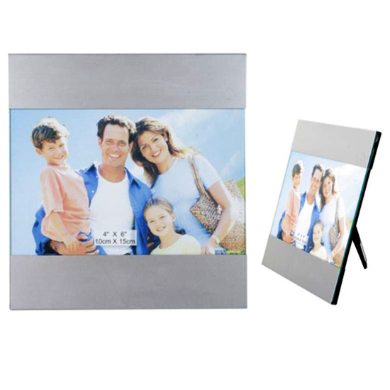 rame foto promotionale din aluminiu cu suport pentru birou AP865002