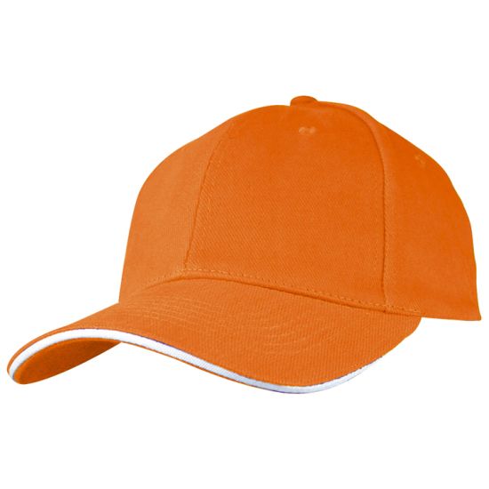 50466_Sapci_promotionale_portocali_cu_sase_panele