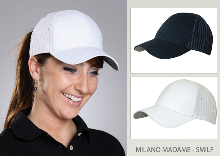 SMILF Sapca_Promotionala_de_dama_cu_6panele_din_bumbac Milano Madame Serie Graffic