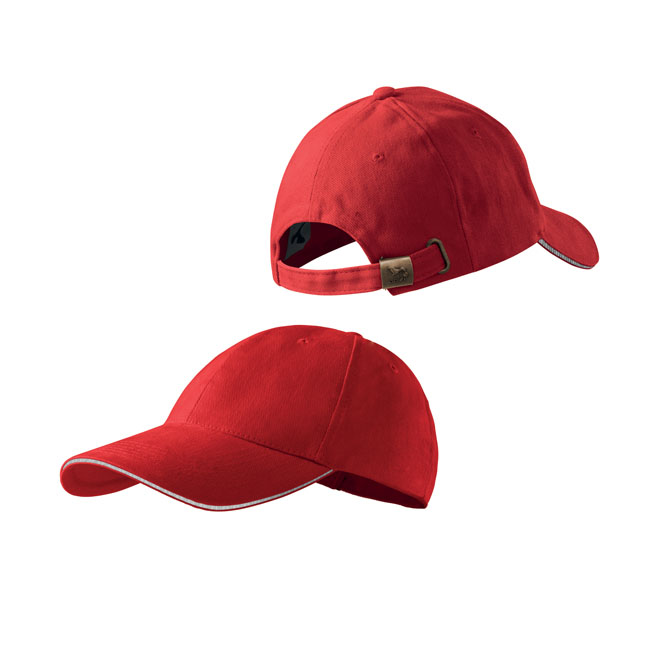 sepci rosii unisex promotionale Adler AD306