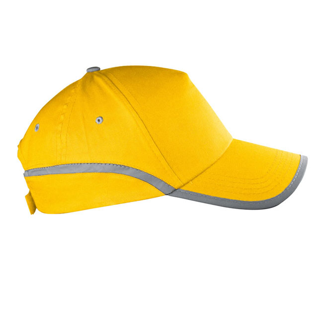 sepci galbene cu benzi reflectorizante 804408