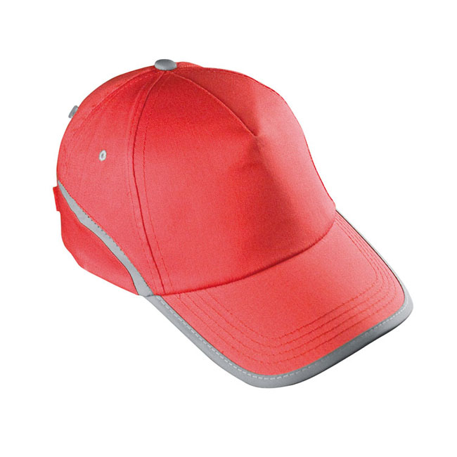 sepci rosii cu benzi reflectorizante 804405