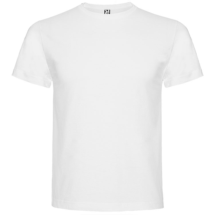 tricou albe din bumbac pentru copii Roly 6502 Dogo