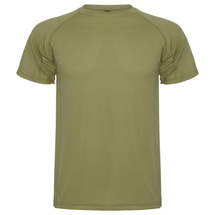 tricouri sport de copii khaki Roly 0425C Montecarlo