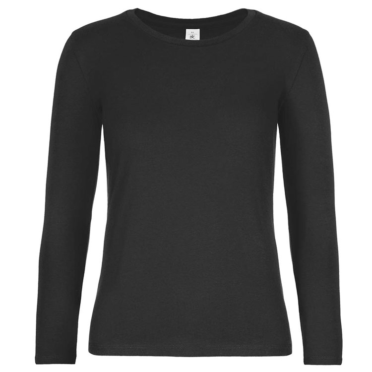 tricouri negre cu maneci lungi de dama F03042 partenermedia