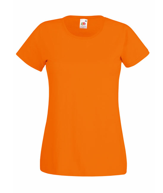 61 372 44 Tricouri_promotionale_de_dama_portocalii Fruit of the Loom