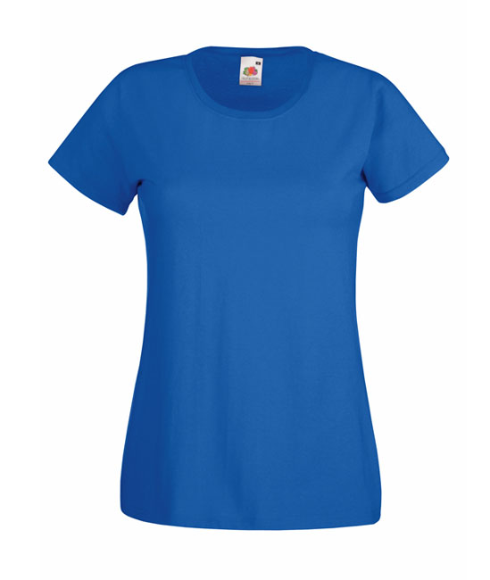 61 372 51 Tricouri_promotionale_de_dama_albastre Fruit of the Loom