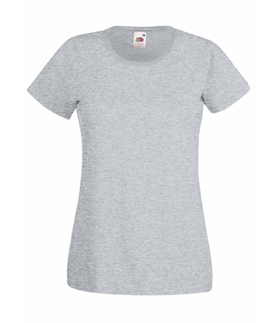 61 372 94 Tricouri_promotionale_de_dama_gri_deschis Fruit of the Loom