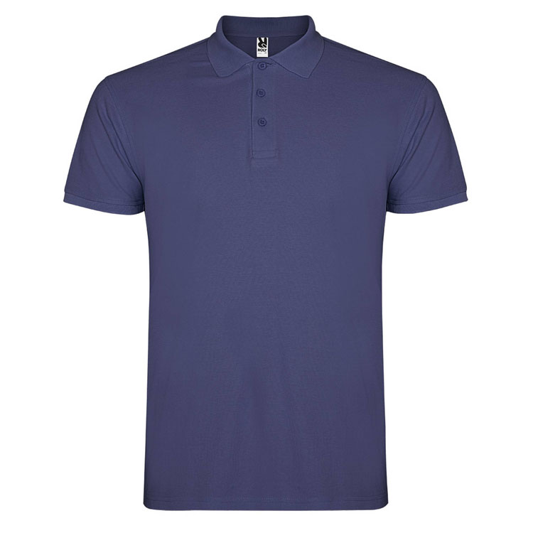 tricouri bleu polo barbatesti Star PO6638 Roly