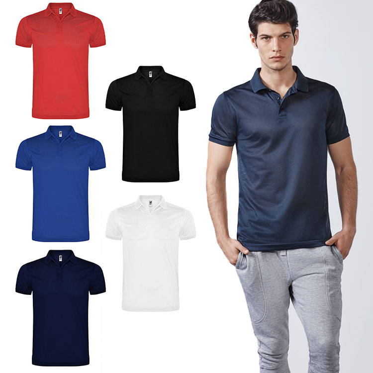 tricouri polo sport unisex din poliester Silverstone PO6639 Roly