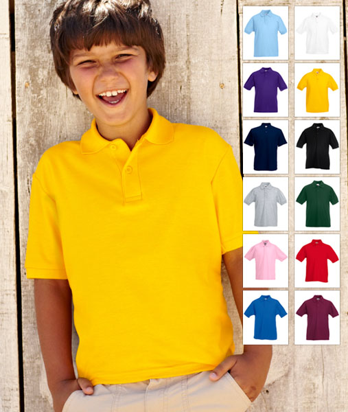 63 417 0 Tricouri_promotionale_colorate_pentru_copii Kids 65 35 Fruit of the Loom