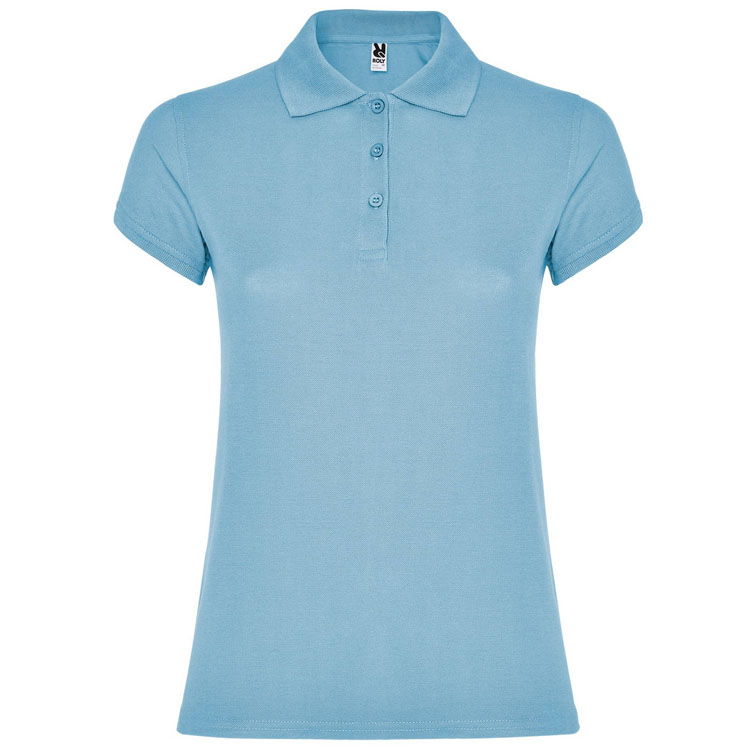 tricouri polo bleu de dama Star PO6634 Roly