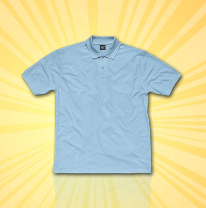 tricouri polo de dame promotionale SG50F bleu